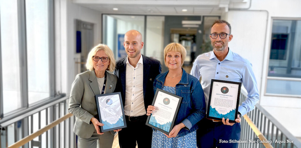 Lerøy Seafood Group vant havbrukspris med Ahlsell på laget