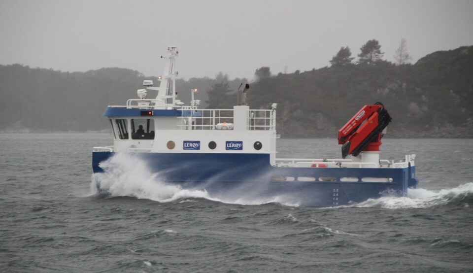 Illustrasjonsbilde av arbeidsbåt. Foto: Fitjar Mekaniske Verksted