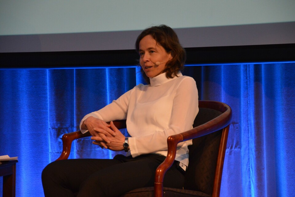 Inger-Marie Sperre, styreleder i Sjømat Norge. Foto: Therese Soltveit.