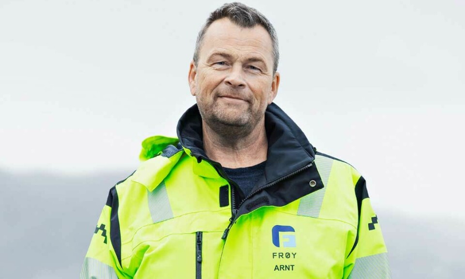 Arnt Solem er direktør for drift og nybygg i Frøy.