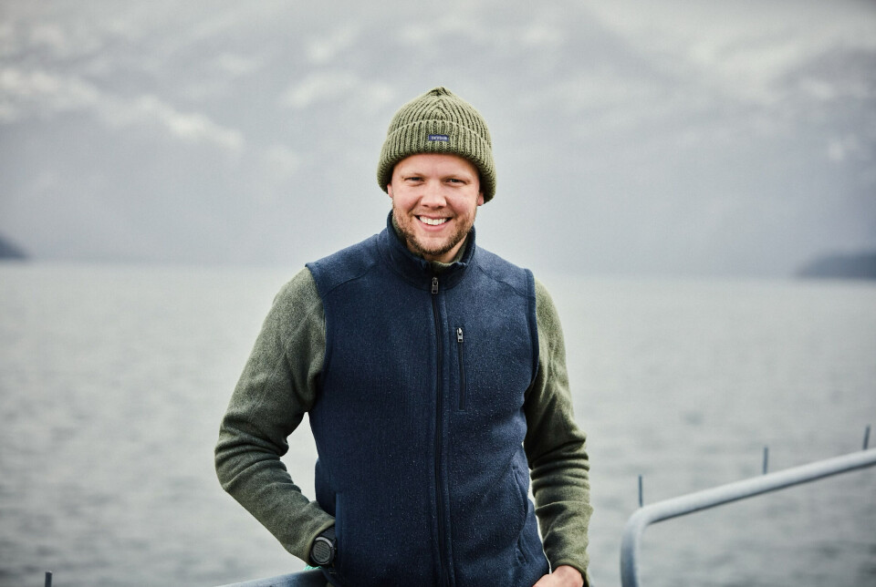 Sondre Eide i Eide Fjordbruk.
