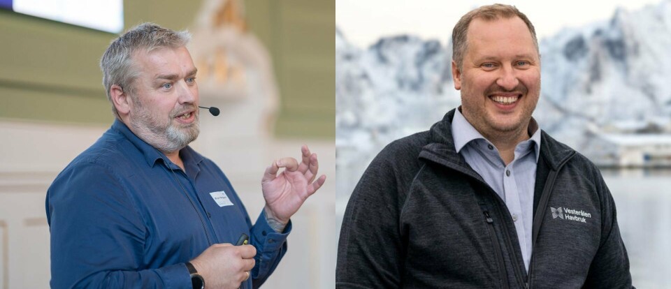 Ørjan Nergaard er styreleder i Cod Cluster og Rune Eriksen har vært styringsgruppeleder i Torskenettverket.