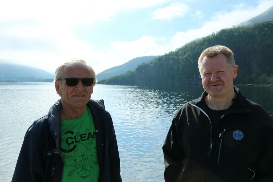 Søren Nikolai Balteskard og Bård Meek-Hansen. Foto: Sigbjørn Larsen