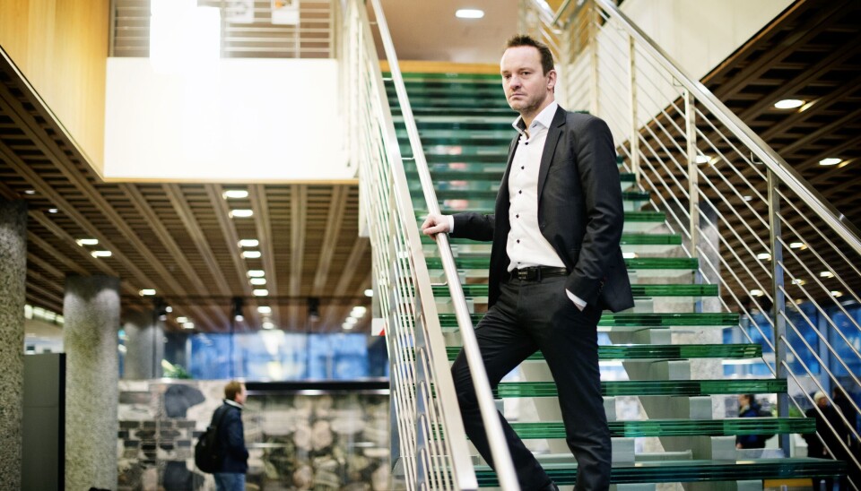 Geir Ove Ystmark sier staten har tapt fire milliarder på onsdagens auksjon. Foto: Sjømat Norge.