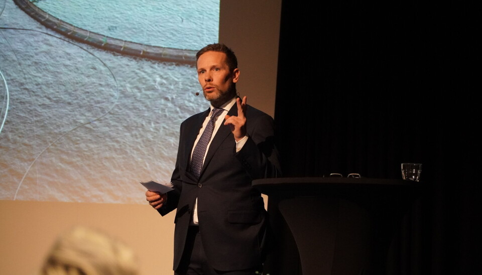 Martin H. Bryde, senioradvokat i Wikborg Rein, under Aqua Next 2023. Martin H. Bryde, senioradvokat i Wikborg Rein, under Aqua Next 2023.