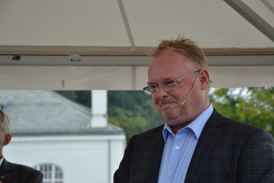 Fiskeriminister Per Sandberg. Foto: Katarina Berthelsen. Fiskeriminister Per Sandberg. Foto: Katarina Berthelsen.