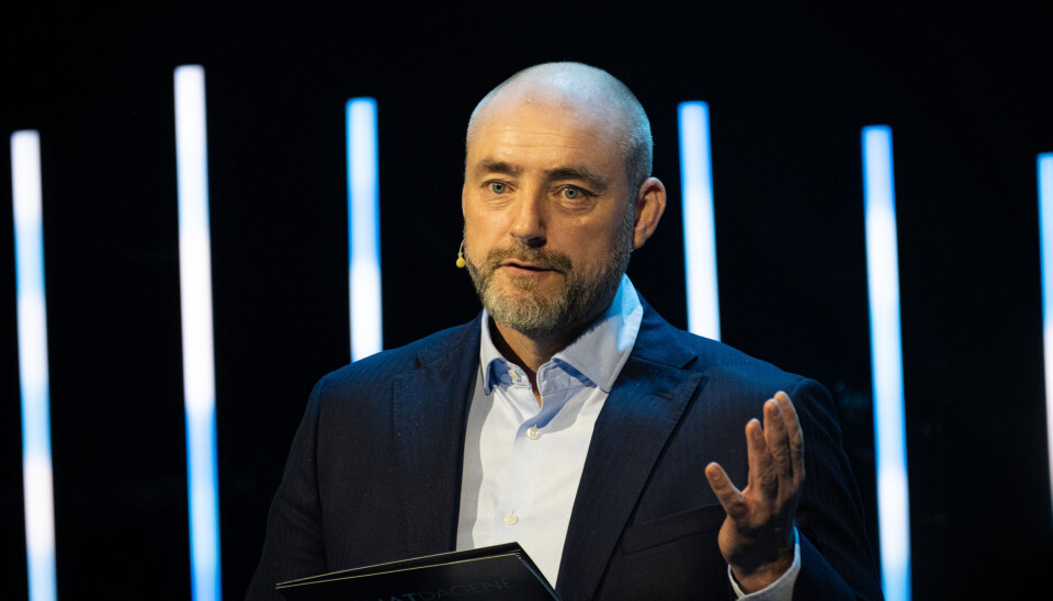 Robert Eriksson, administrerende direktør i Sjømatbedriftene.