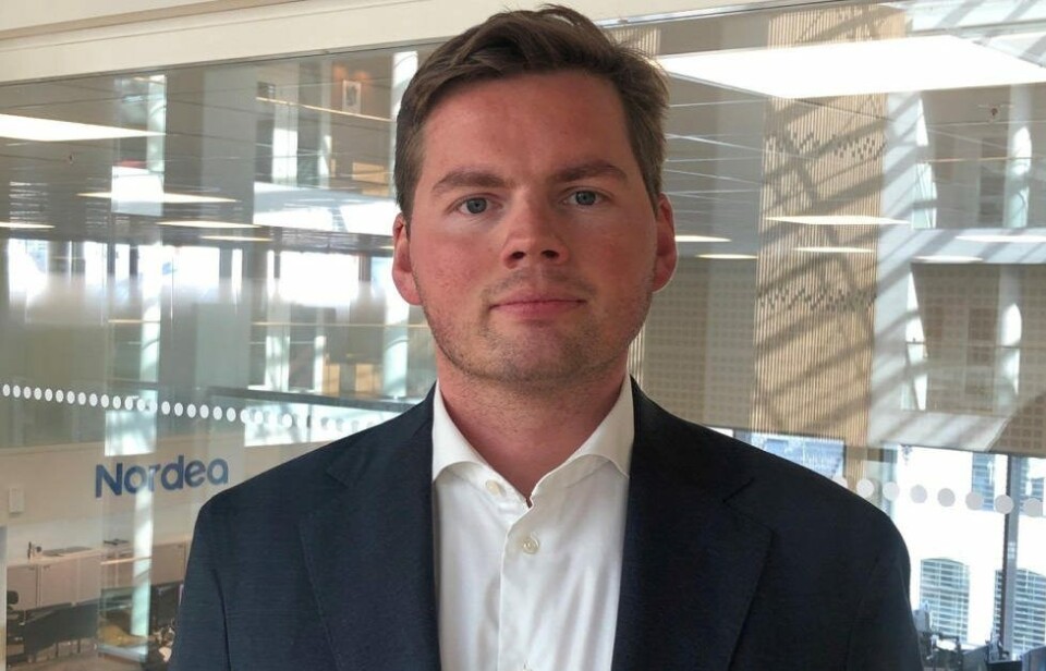 Nordea Markets-analytiker Herman Aleksander Dahl. Foto: Nordea