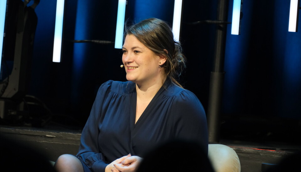Cecilie Myrseth på Sjømatdagene 2023.