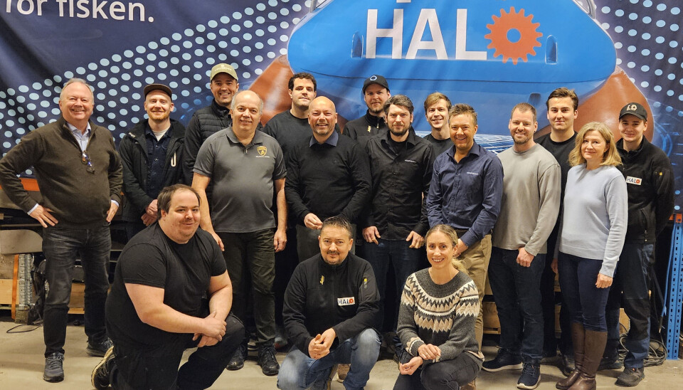 Her er teamet i Aqua Robotics.