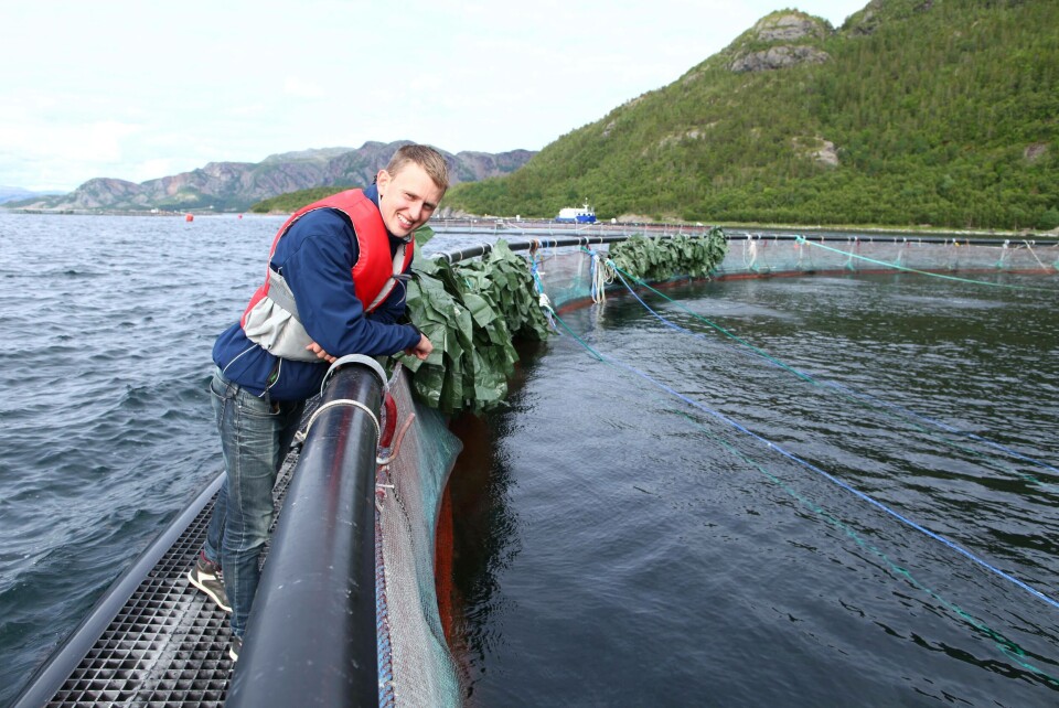 Daglig leder Lars Berg-Hansen fra Norse Aqua har satset på rensefisk produkter til næringen, noe som har gitt han gode resultat for 2015. Foto: Norseaqua.