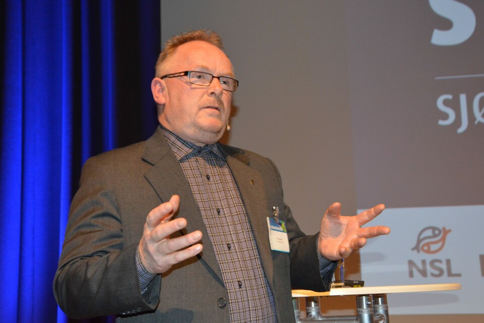 Fiskeriminister Per Sandberg må svare. Foto: Gustav Erik Blaalid Fiskeriminister Per Sandberg må svare. Foto: Gustav Erik Blaalid