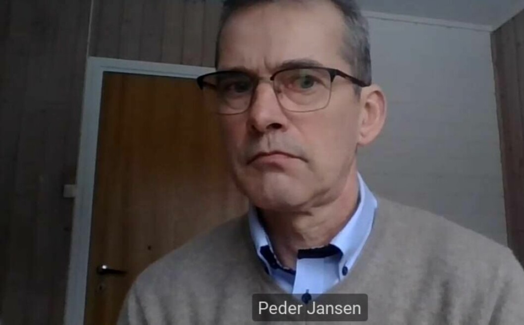 - Rødt fra Nordhordland til Stadt? Det er feil, etter min mening, sa Peder Jansen i sitt vitnemål for Sogn og Fjordane tingrett.