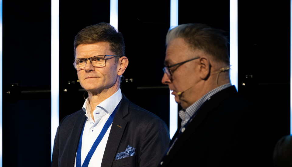 Terje Breivik her under Sjømatdagene.