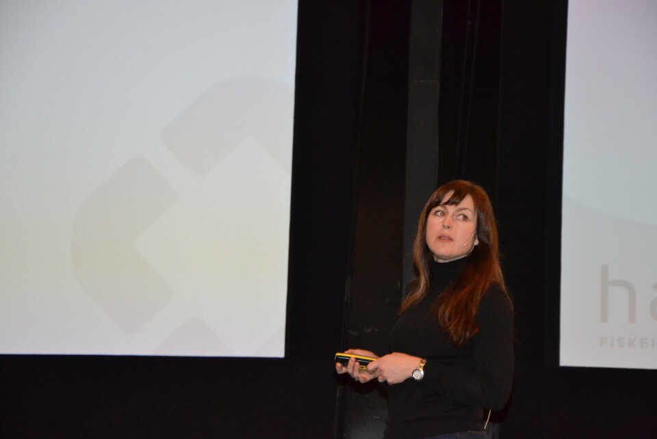 Kristin Ottesen, veterinær i Havet. Foto: Linn Therese Skår Hosteland.