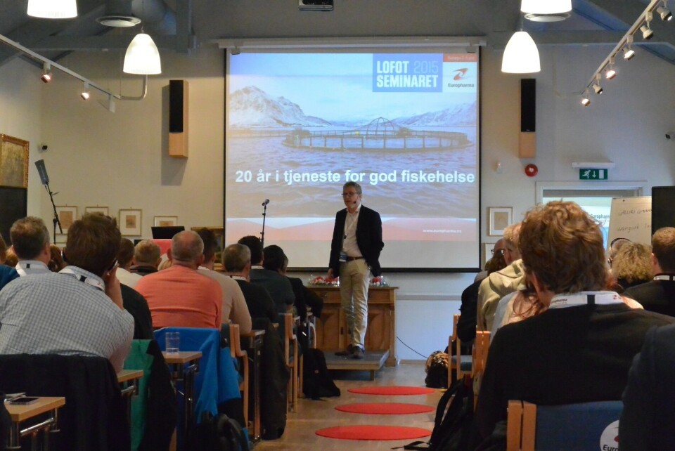 Illustrasjonsfoto av Jim-Roger Nordly på Lofotseminaret.