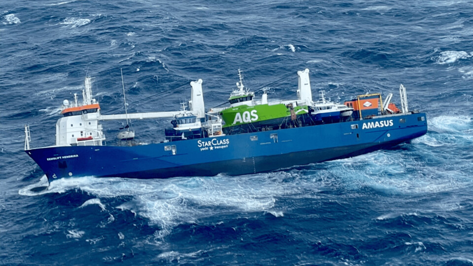 Havaristen «Eemslift Hendrika» viser behovet for havgående beredskap. Foto: HRS