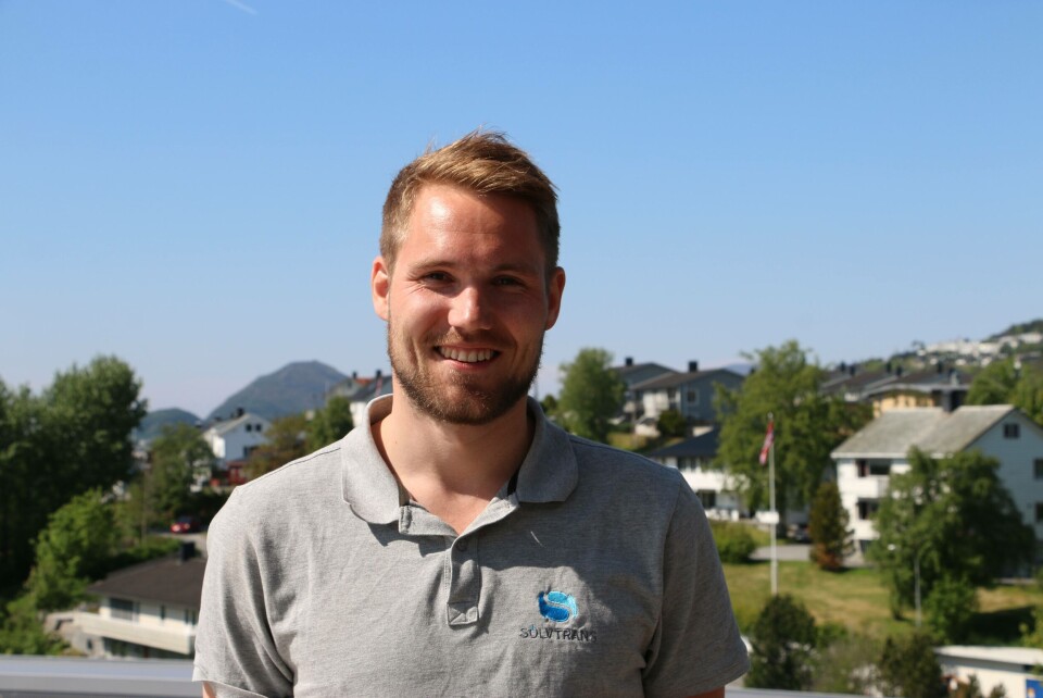 Robin Halsebakk sier han ser frem til å ro fra Trondheim til Ålesund for kreftsaken, og håper mange vil delta på reisen deres og samle inn mye penger. Foto: Andrea Bærland.