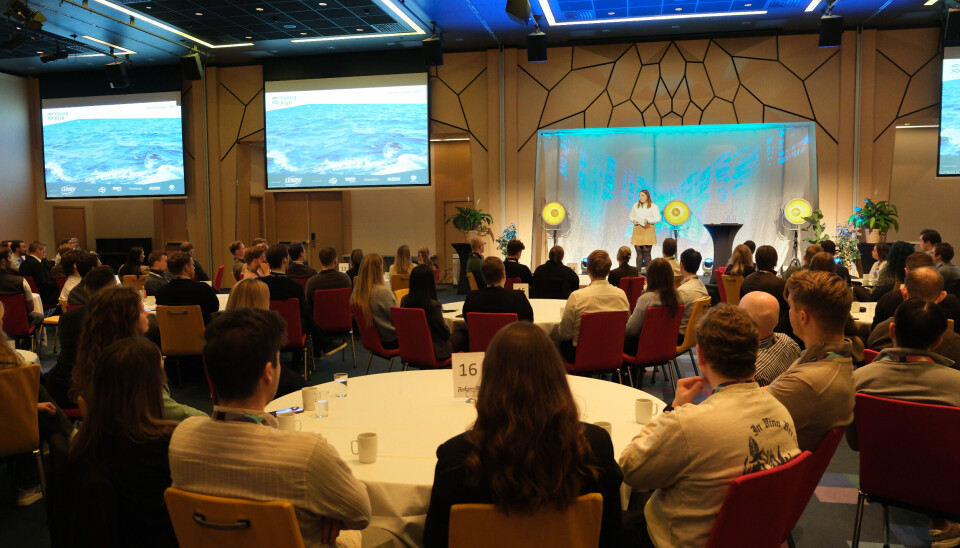 YoungFish-konferansen gikk onsdag av stabelen i Bergen, ledet av konferansier Hanna Kristie Bakke-Jensen, som er styreleder i organisasjonen.