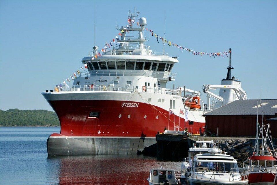 Bygget som nå er kontrahert blir identisk med Steigen. Foto: Havyard Bygget som nå er kontrahert blir identisk med Steigen. Foto: Havyard