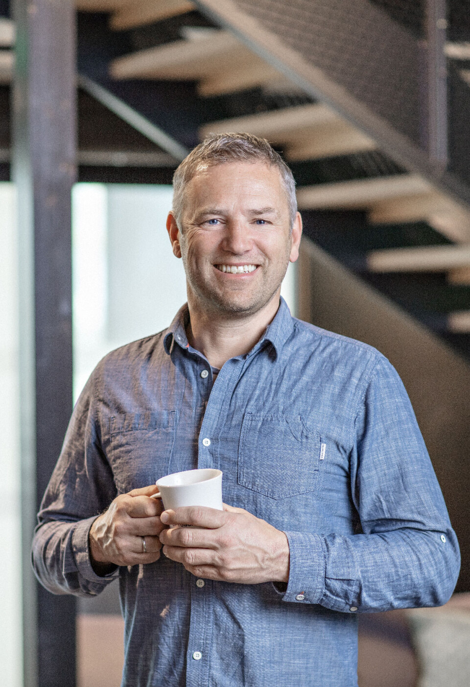 Einar Wangberg, ledende hardware-ingeniør hos OptoScale