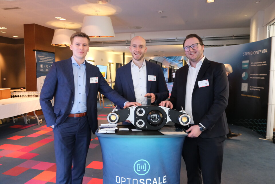 Optoscale under NASF-konferansen.