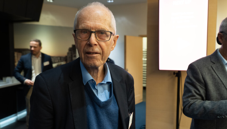 Bjørn Myrseth, ble hedret for sitt bidrag til akvakultur under Aqua2024.