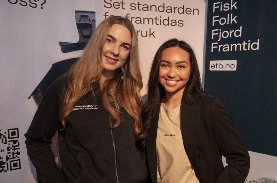 Kristine Dahlgreen og Maria Cristina Danielsen i Eide sier de opplever stor interesse for konkurransen.