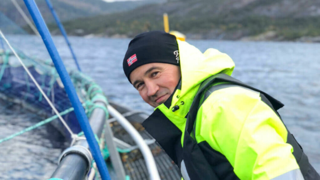 Trond Marøy er daglig leder i SeaNest og sier det er behov for utstyr som forenkler hverdagen på merdkanten, også utenlands.  Foto: SeaNest