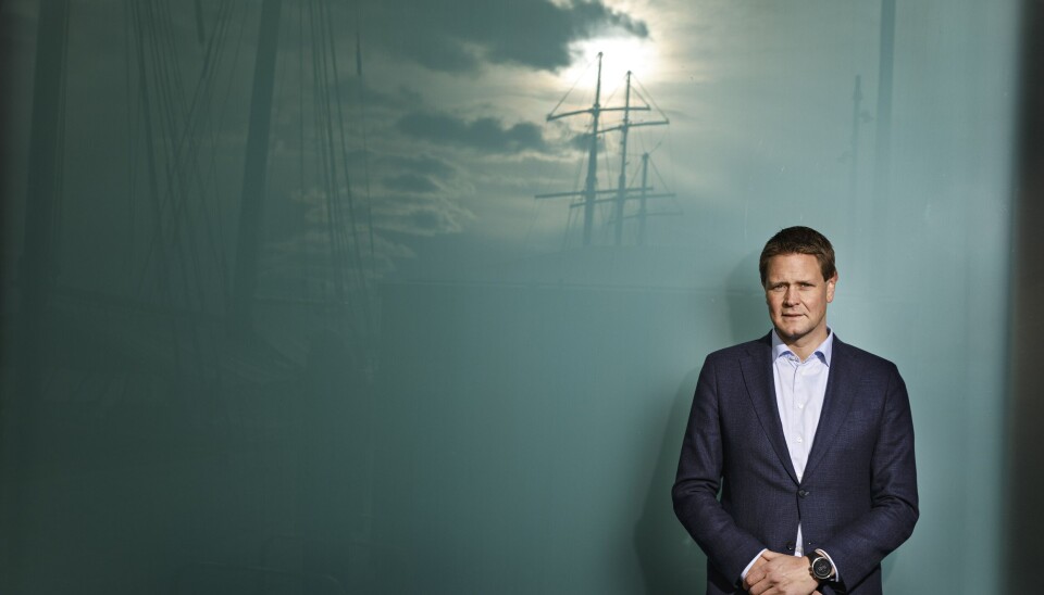 Administrerende direktør Harald Solberg i Norges Rederiforbund. Administrerende direktør Harald Solberg i Norges Rederiforbund.