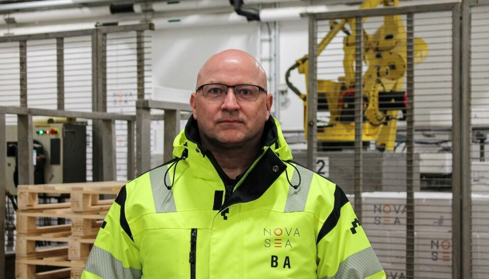 Börkur Arnason i Nova Sea.