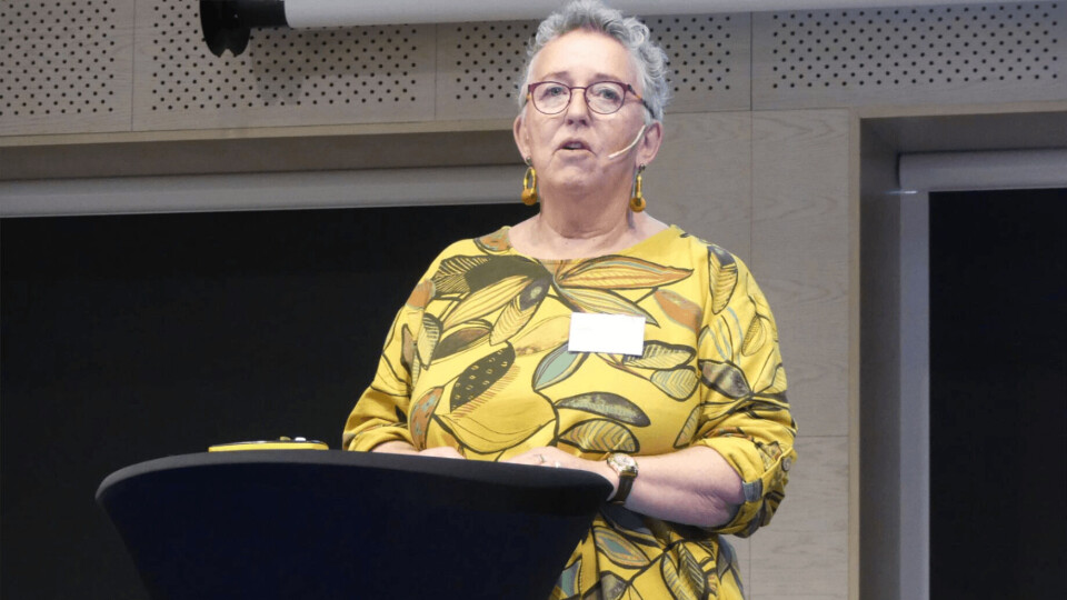 Grethe Adoff har fulgt kveitenæringen tett i flere år og sier situasjonen er bekymringsverdig. Foto: Ole Andreas Drønen.