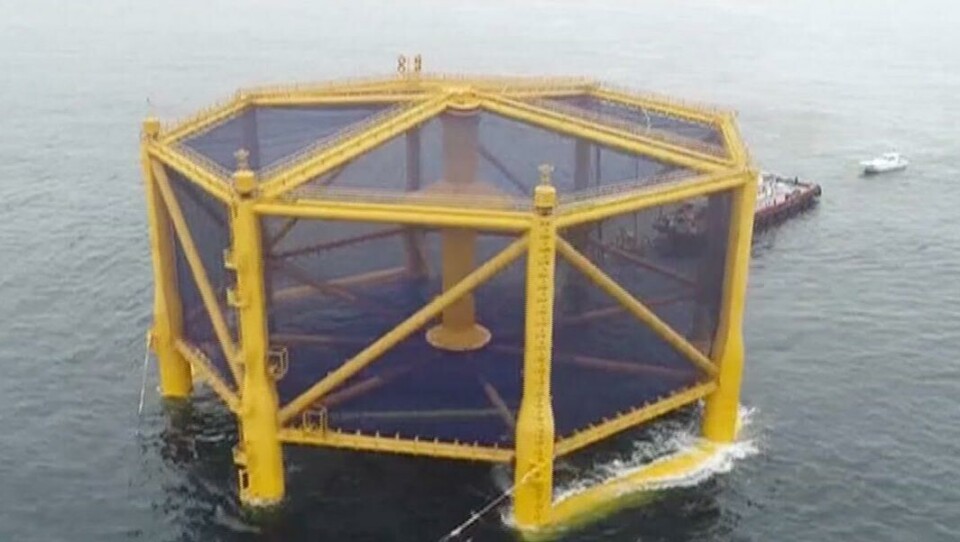 Kina sin Deep Blue 2. Oppfølgeren til deres første havmerd. Foto: LinkedIn Kina sin Deep Blue 2. Oppfølgeren til deres første havmerd. Foto: LinkedIn