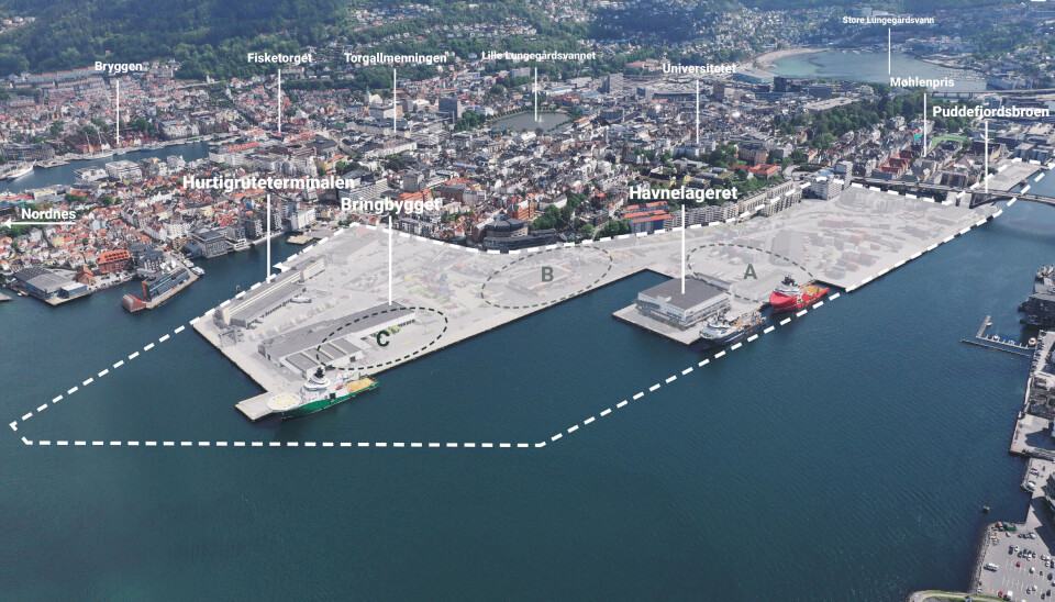 Nybygget for Havforskningsinstituttet og Fiskeridirektoratet på Dokken i Bergen skal legge til rette for forskning og forvaltning.