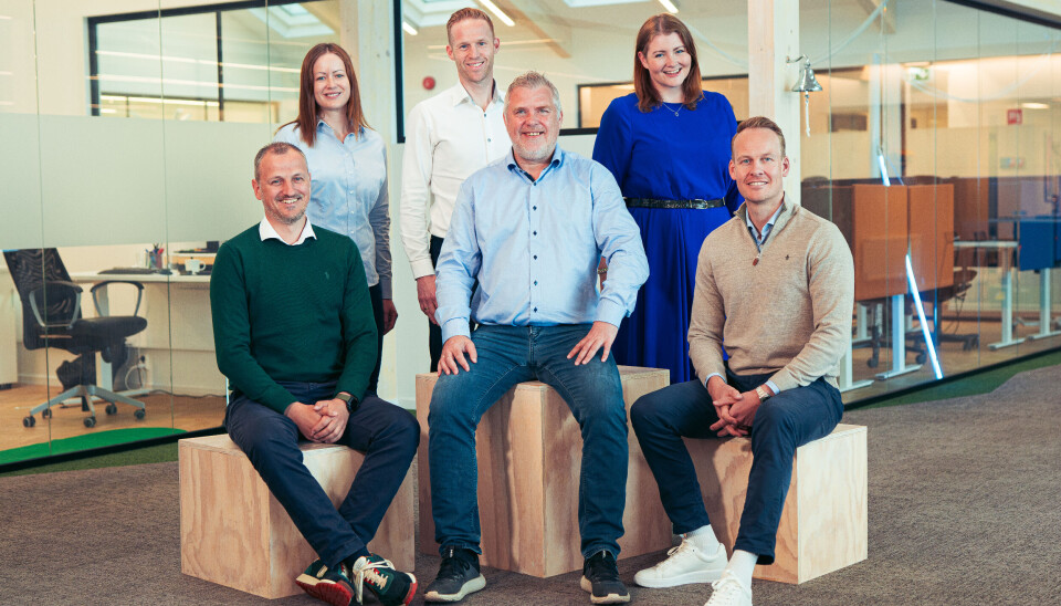 o.f.v: Astrid Bolstad Dale, Per Alfred Holta, Julie Gulla Pettersen. N.f.v: Bjørnar Kvalsnes, Odd Arne Kristengård, Thomas Brevik.