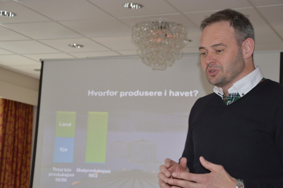 Ragnar Joensen fra Marine Harvest. Foto: Therese Soltveit.