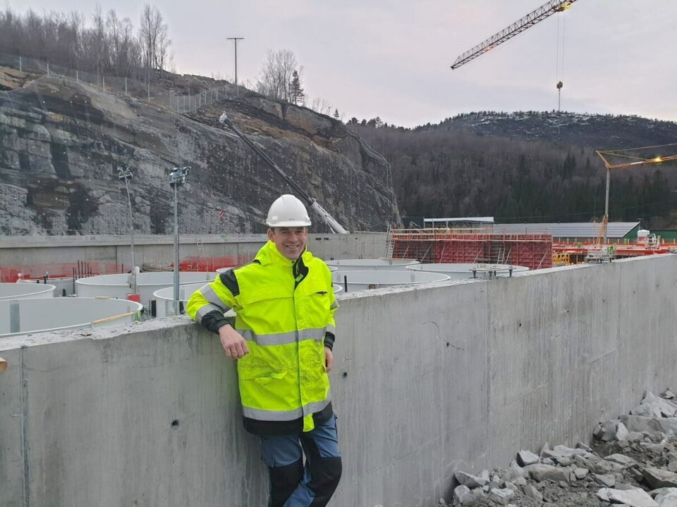 Børge Andreassen, daglig leder ved Salten Smolt. Foto: Salten Smolt
