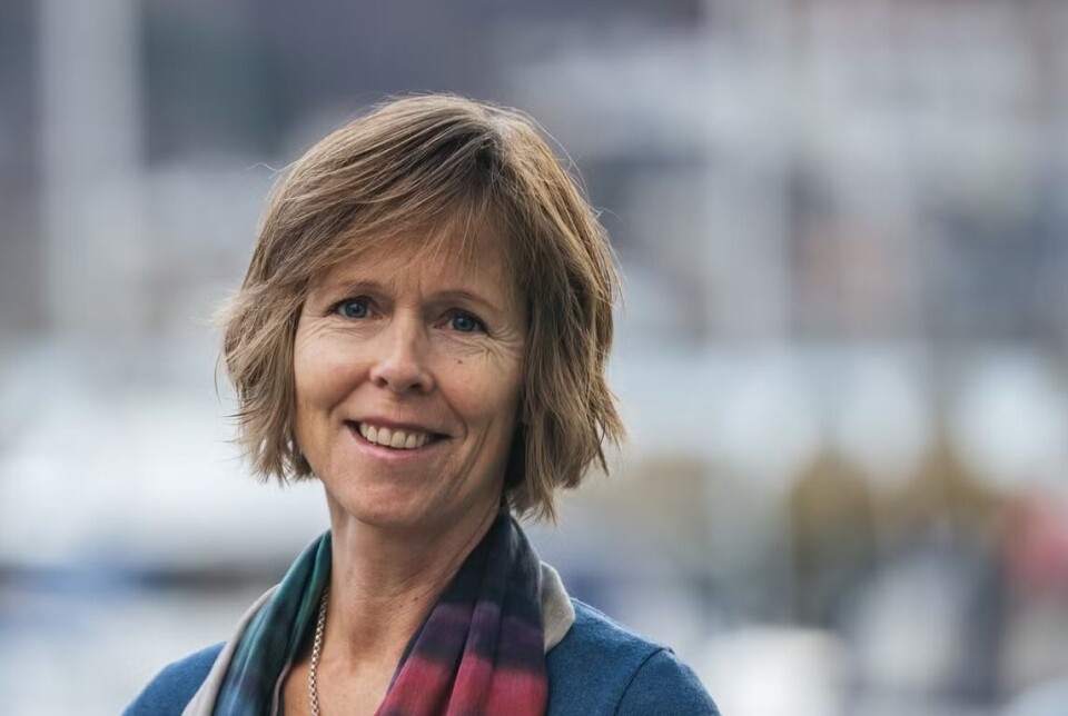 Merete N. Kristiansen er administrerende direktør i Akvaplan-niva. Hun og FOU-sjef, Albert Imsland (innfelt), er overrasket over forskerne fra Havforskningsinstituttets reaksjon på review-artikkelen knyttet til Trafikklyssystemet.
