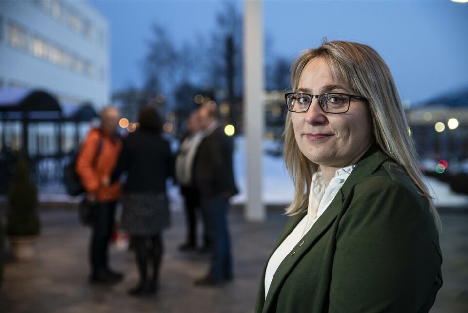 Fylkesråd for næring og miljø, Karin Eriksen (Sp). Foto: Lars Åke Andersen.