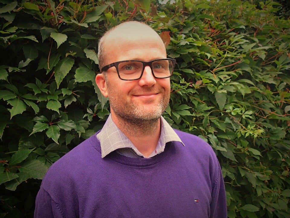 Stian Mørch Aaen disputerer 9. september 2016 for graden ph.d. ved NMBU Veterinærhøgskolen. Foto: Eirin Nygård.