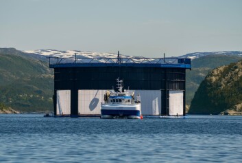 Aquatraz på plass på lokalitet. Klikk for større bilde. Foto: Steinar Johansen/MNH.