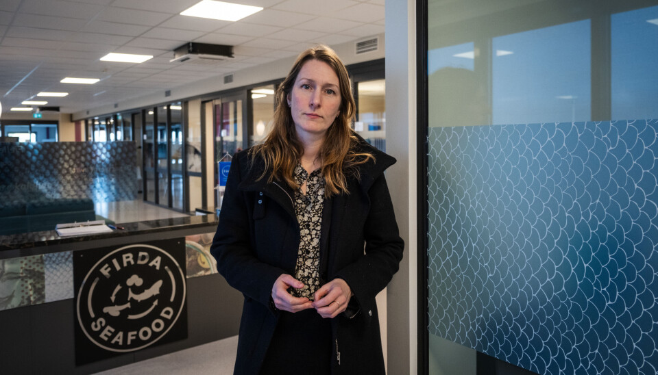 Konsernleder Lina Braanaas Utne er uenig med fiskeri- og havminister Marianne Sivertsen Næss, og mener nedtrekket burde stoppes.