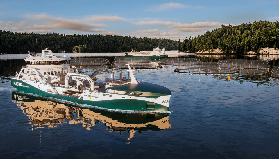 PTG Frionordica AS har signert
kontrakter med Aas Mek. Verksted for
levering av totalt seks RSW-enheter,
henholdsvis til to nybygg til Njord
Aquashipping og to nybygg til
Sølvtrans. To av brønnbåtene til Njord
Aquashipping vil være utstyrt med to
RSW 3000 på hvert fartøy.