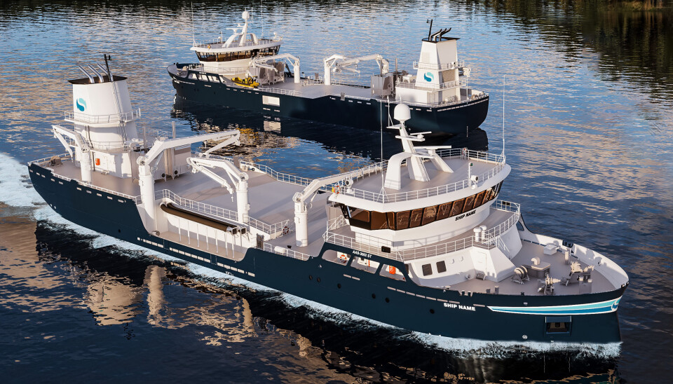 De to fartøyene for levering til Sølvtrans er spesialbygget for transport av smolt, og har ett RSW 2100 system på hvert fartøy.