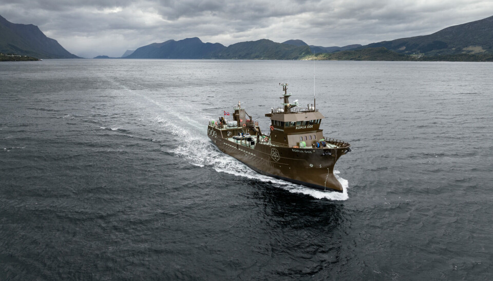 «Ronja Ode» er verdens første dedikerte brønnbåt for frakt av oppdrettstorsk.