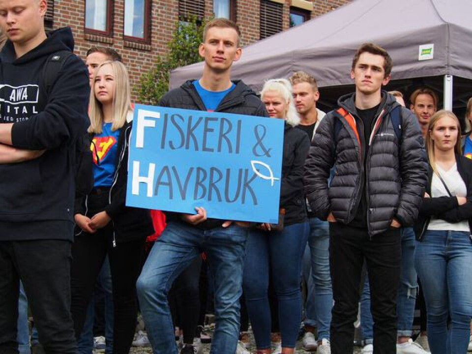 Fra studiestart ved UiT i Tromsø.