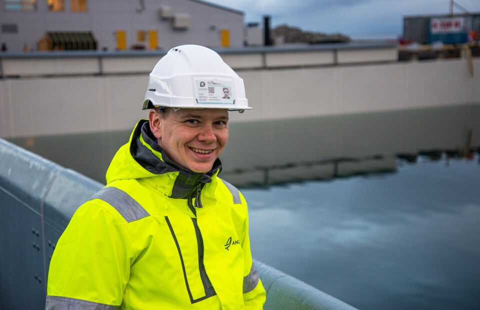 Så langt har vi fått alle svarene vi ønsket oss, sier Martin Rasmussen, administrerende direktør i Andfjord Salmon AS. Foto: Andfjord Salmon