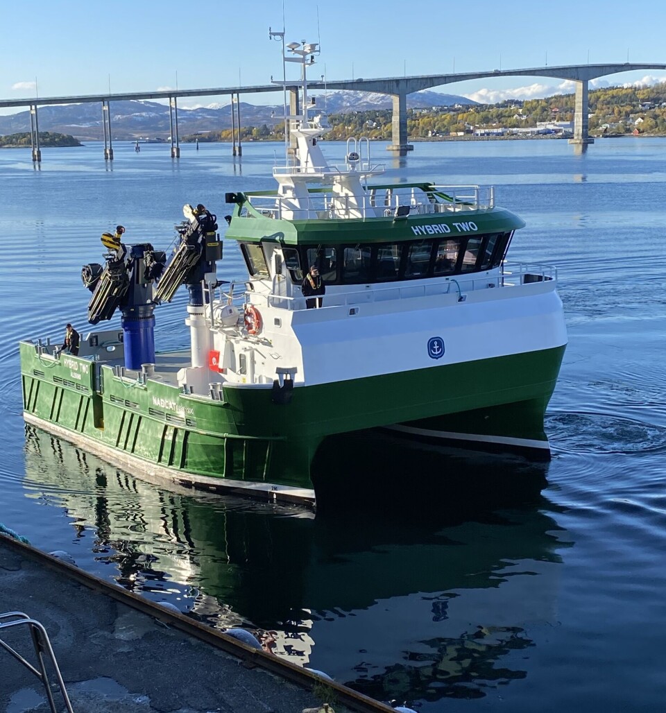 Servicefartøyet «Hybrid Two»