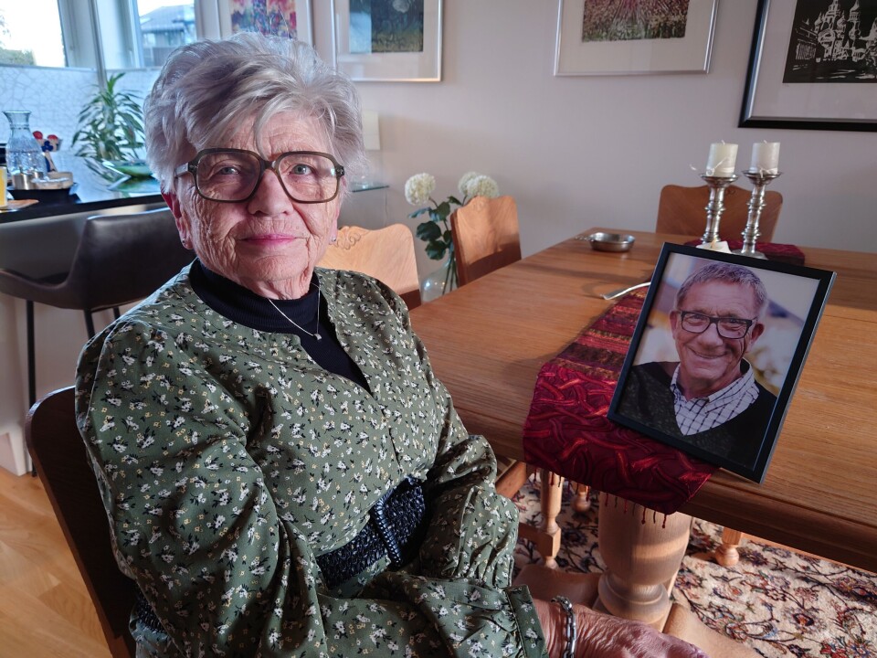 Målfrid Steinsbø mistet ektemannen Odd i 2021. - Vi hadde et fantastisk godt samliv, og jeg savner han hver dag, sier hun til Kystpodden.