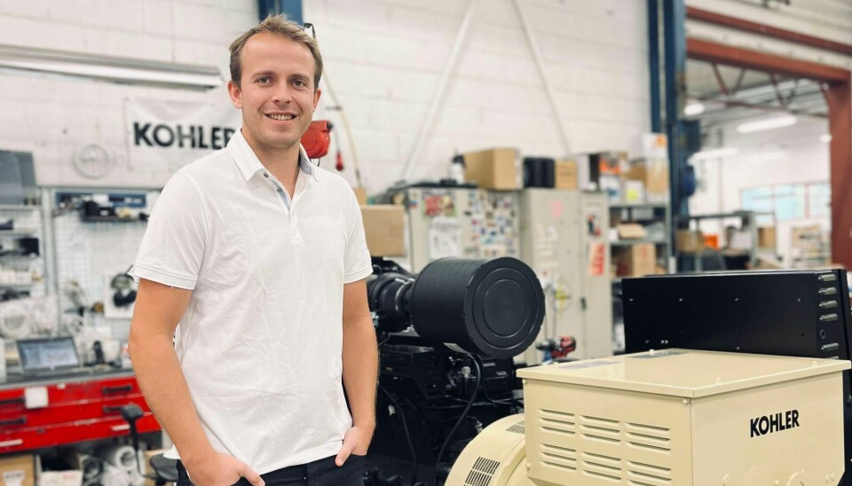 Sigmund Aarflot, avdelingsleder reservekraft hos Satema.